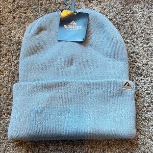 Ridge cut gray beanie NWT